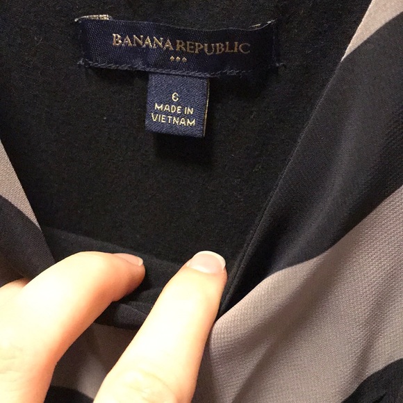 Grey and black striped cocktail/club dress - Picture 5 of 5